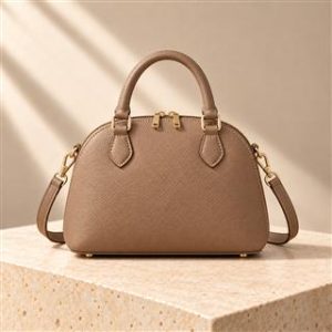 Hermès Bolide Bag 19cm handbag on warm ivory limestone