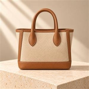 Gardan Party 23cm handbag on warm ivory limestone