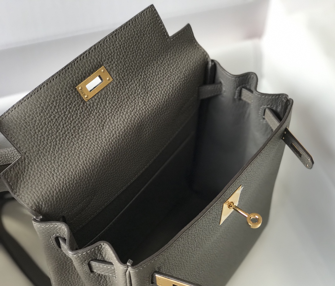 Kelly Ado 22 cm – Togo Leather - 图片 9