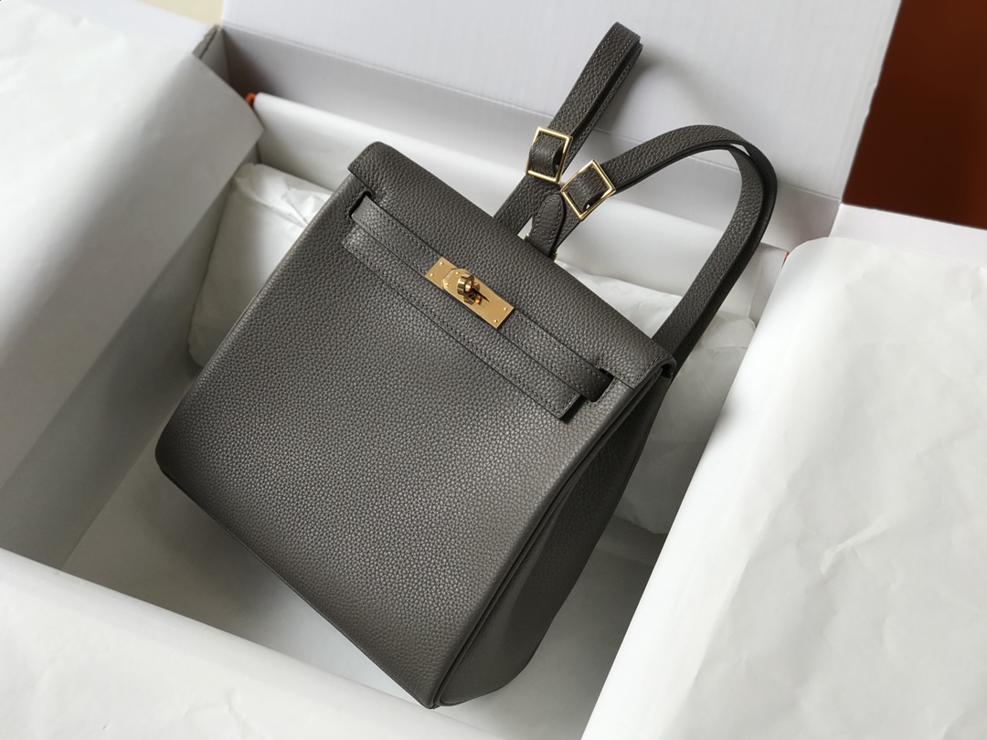 Kelly Ado 22 cm – Togo Leather - 图片 4