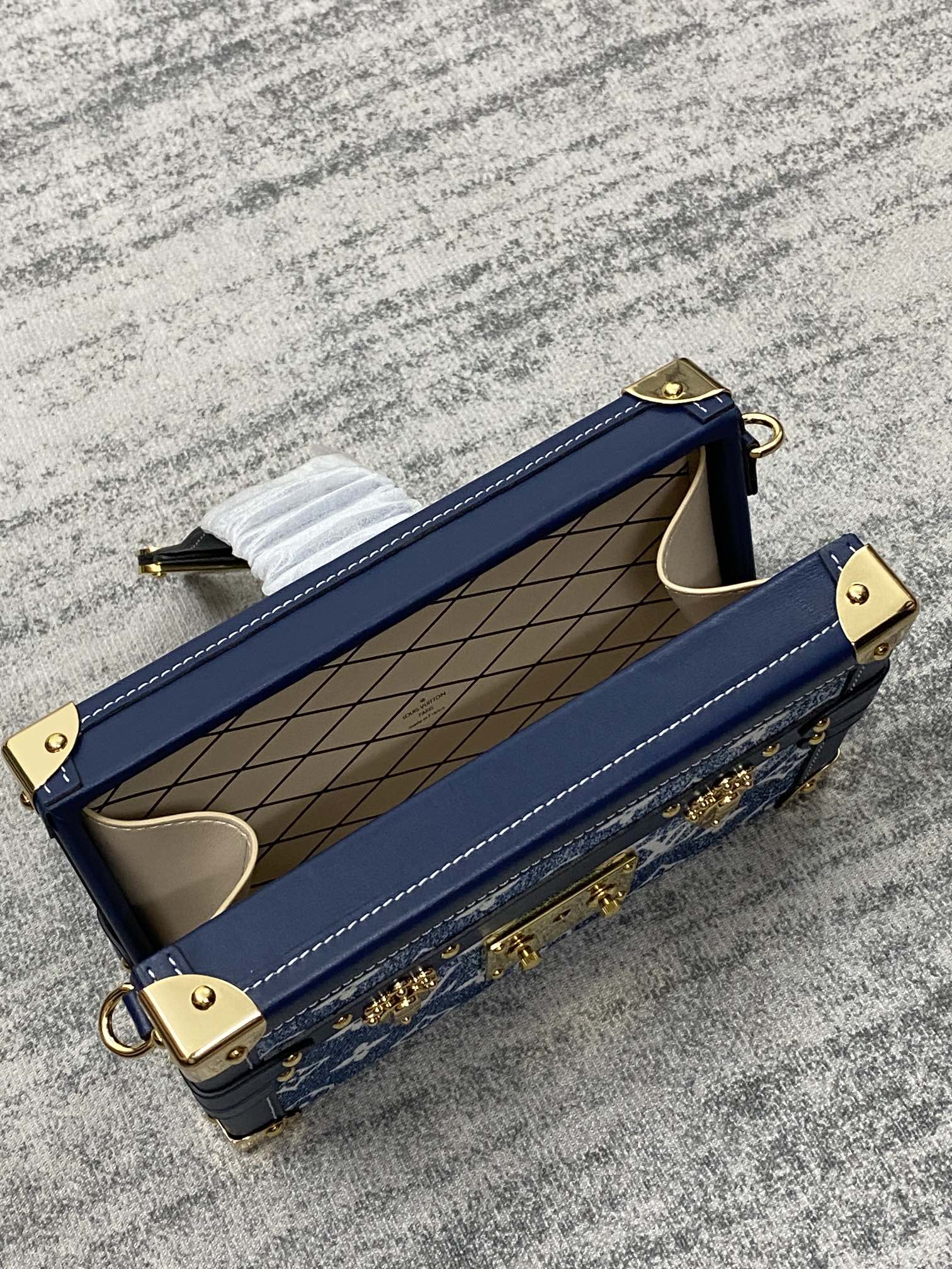 LV M59717 Petite Malle | Blue Denim - 图片 8