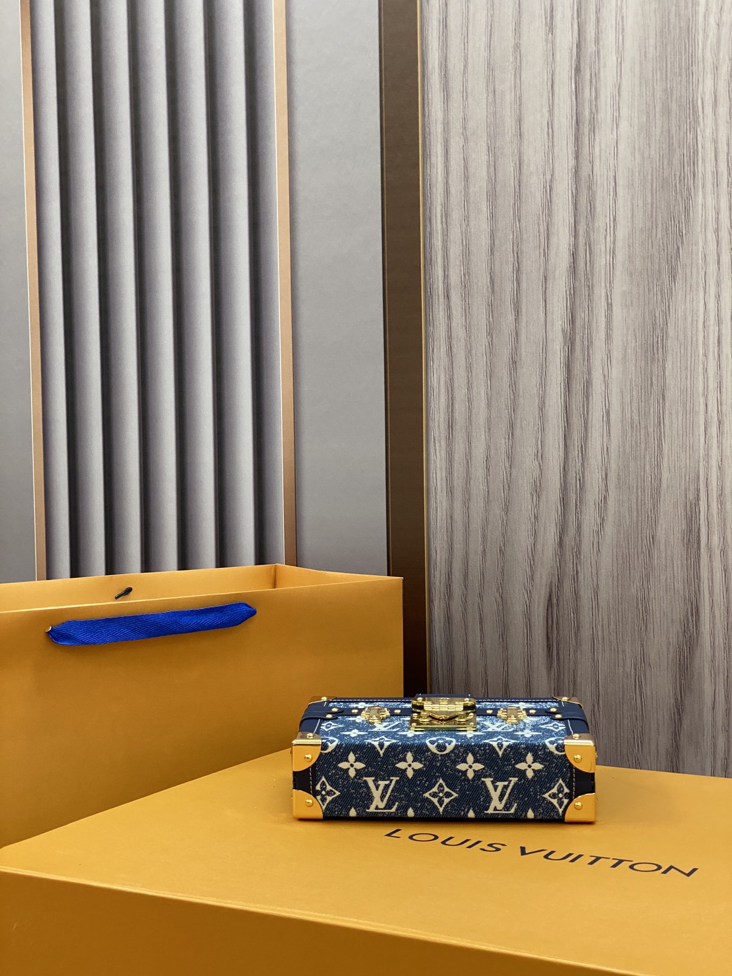 LV M59717 Petite Malle | Blue Denim - 图片 4