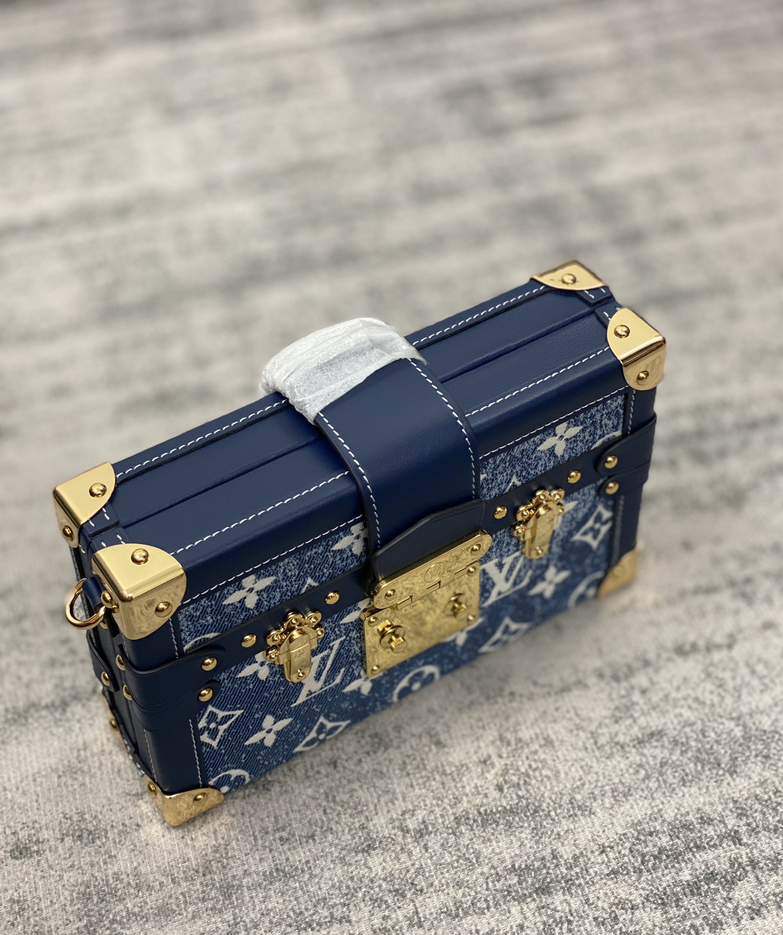 LV M59717 Petite Malle | Blue Denim - 图片 6
