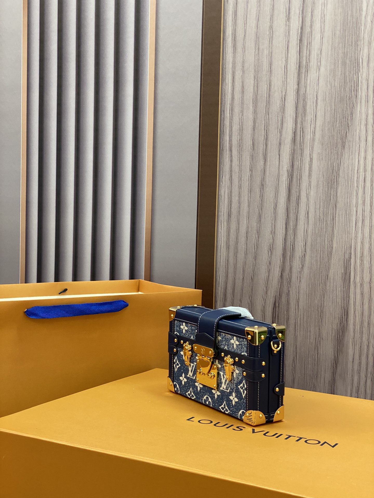 LV M59717 Petite Malle | Blue Denim - 图片 2