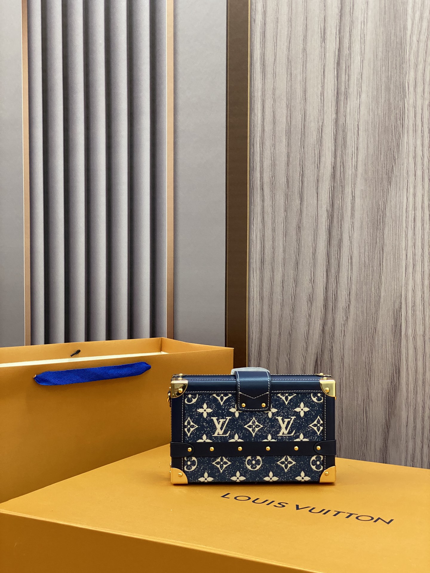 LV M59717 Petite Malle | Blue Denim - 图片 3