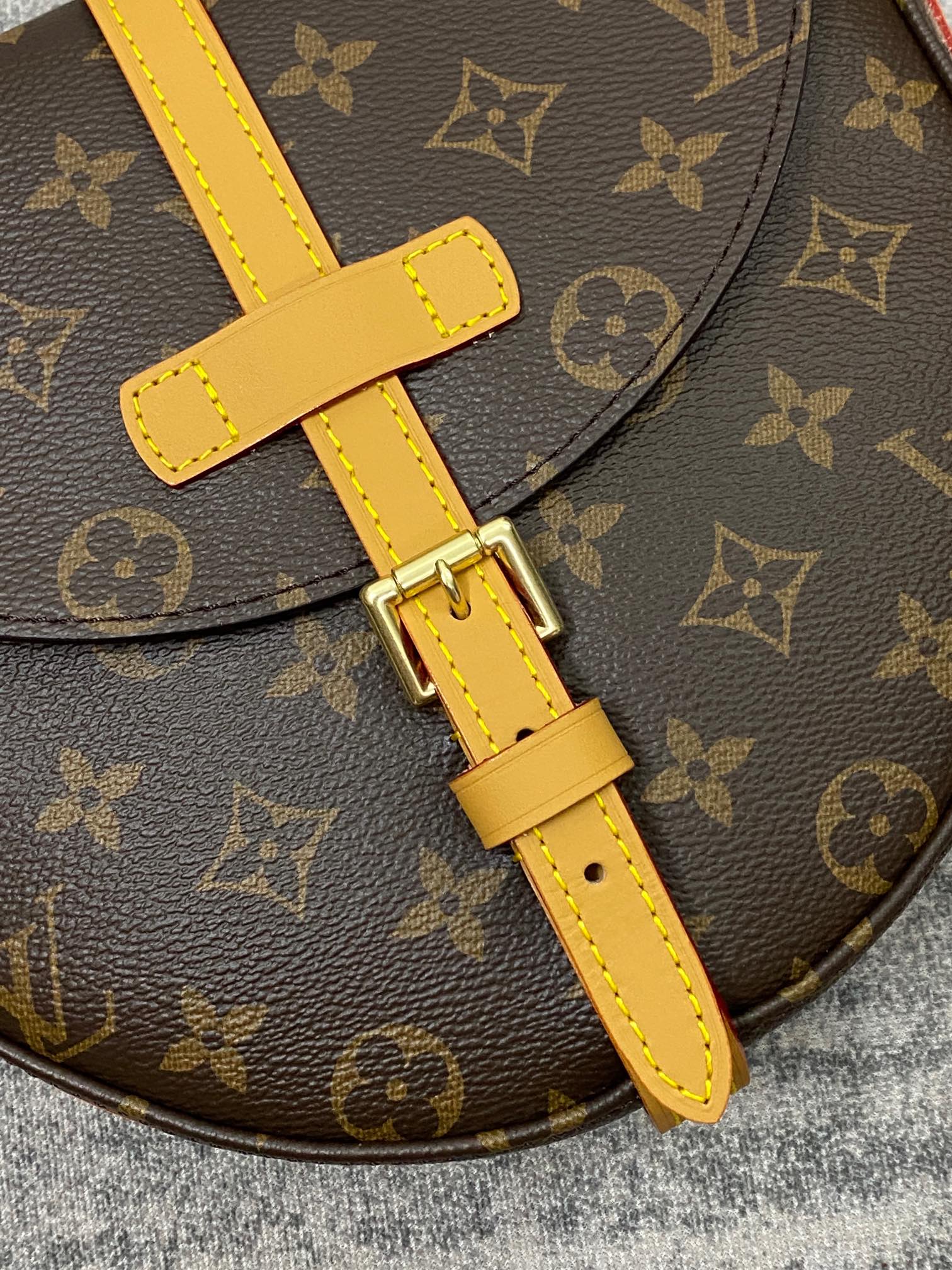 LV M51233 Vintage Monogram Saddle Bag - 图片 5