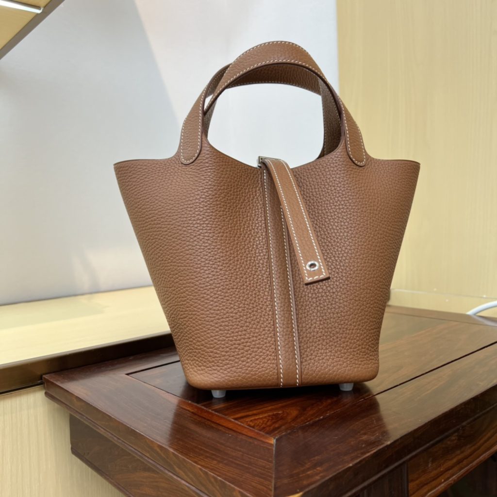 Picotin 18/24 – Toffee Gold TC Leather