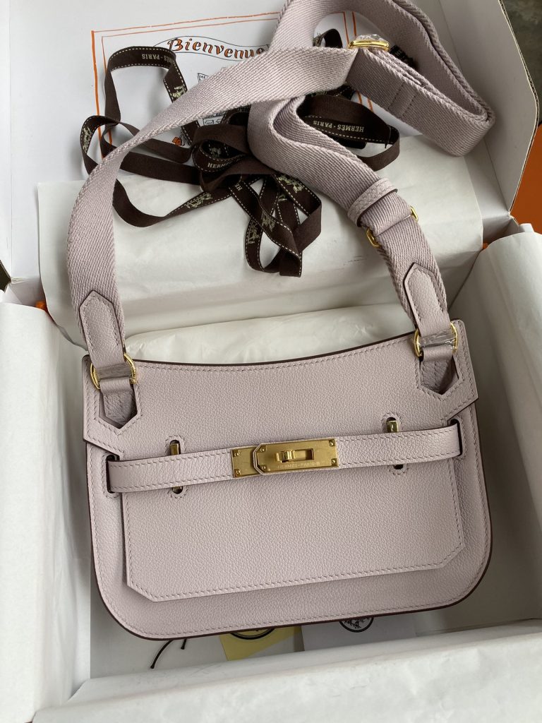 Jypsière Mini 22 cm – Dreamy Pink-Purple Evercolor / Gold-Tone Hardware