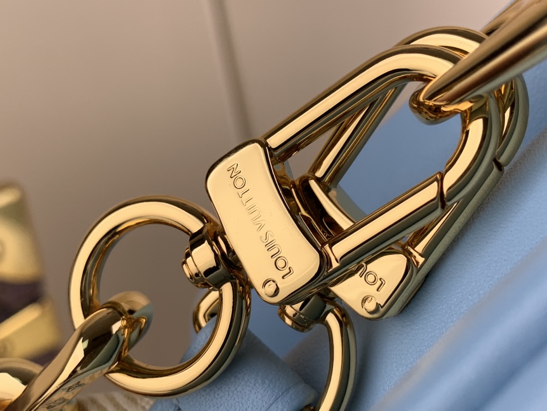 LV M22953 Coussin Small Bag | Blue Monogram Print - 图片 6