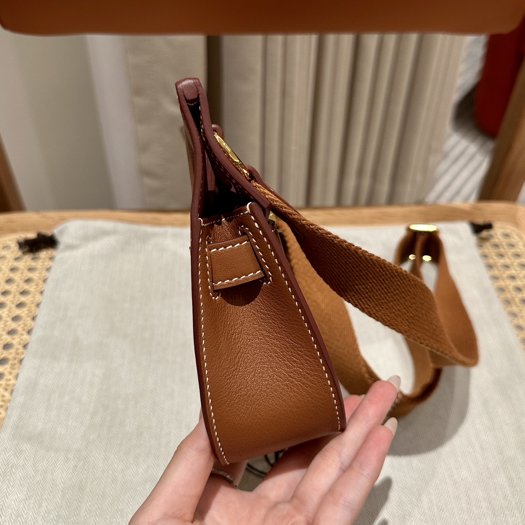 Jypsière Mini – Gold Brown / Gold-Tone Hardware - 图片 3