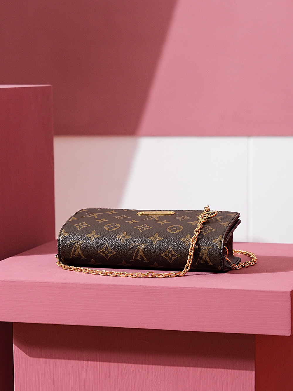 LV M82509 Lily Wallet on Chain | Brown Monogram - 图片 2