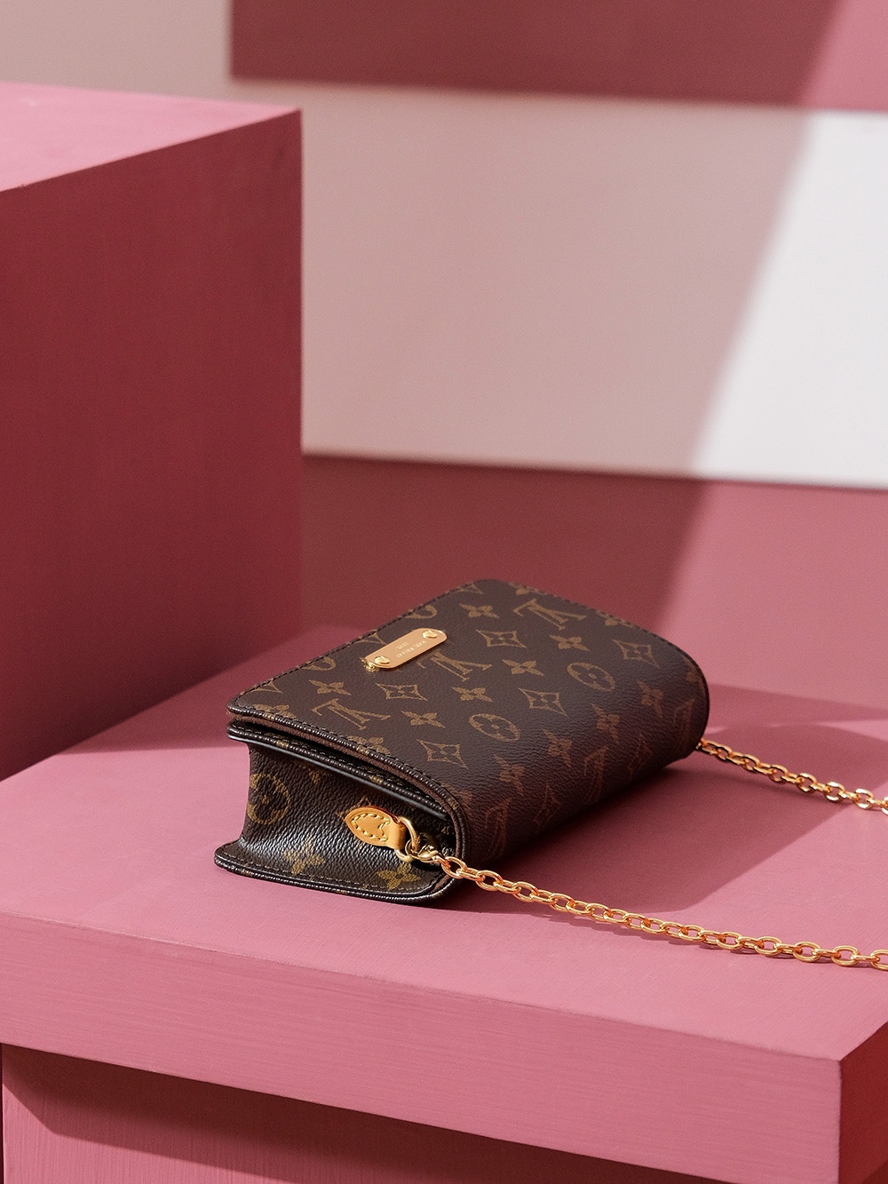 LV M82509 Lily Wallet on Chain | Brown Monogram - 图片 3