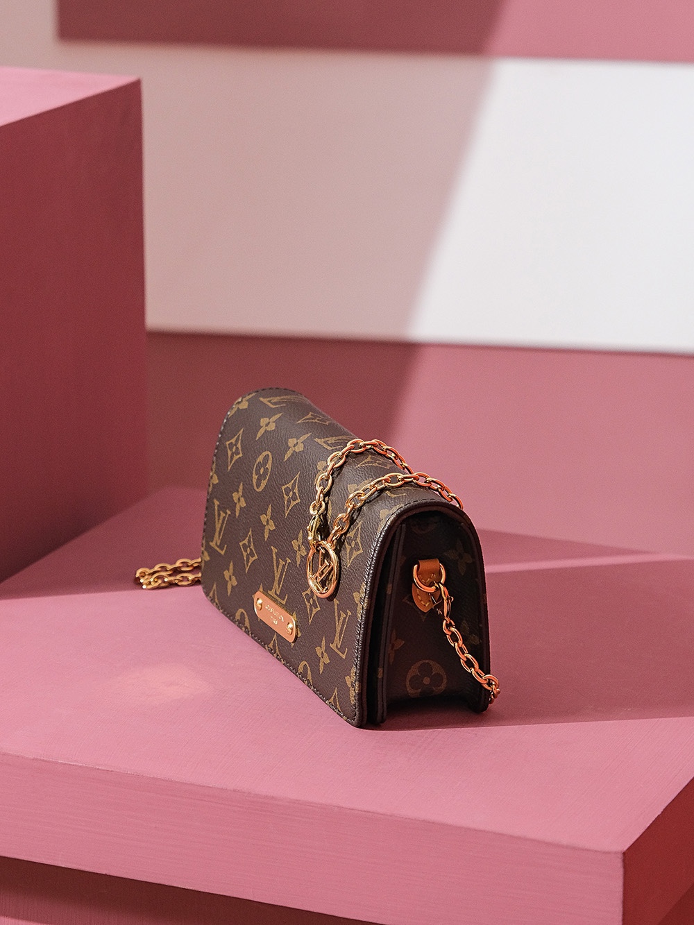LV M82509 Lily Wallet on Chain | Brown Monogram - 图片 6