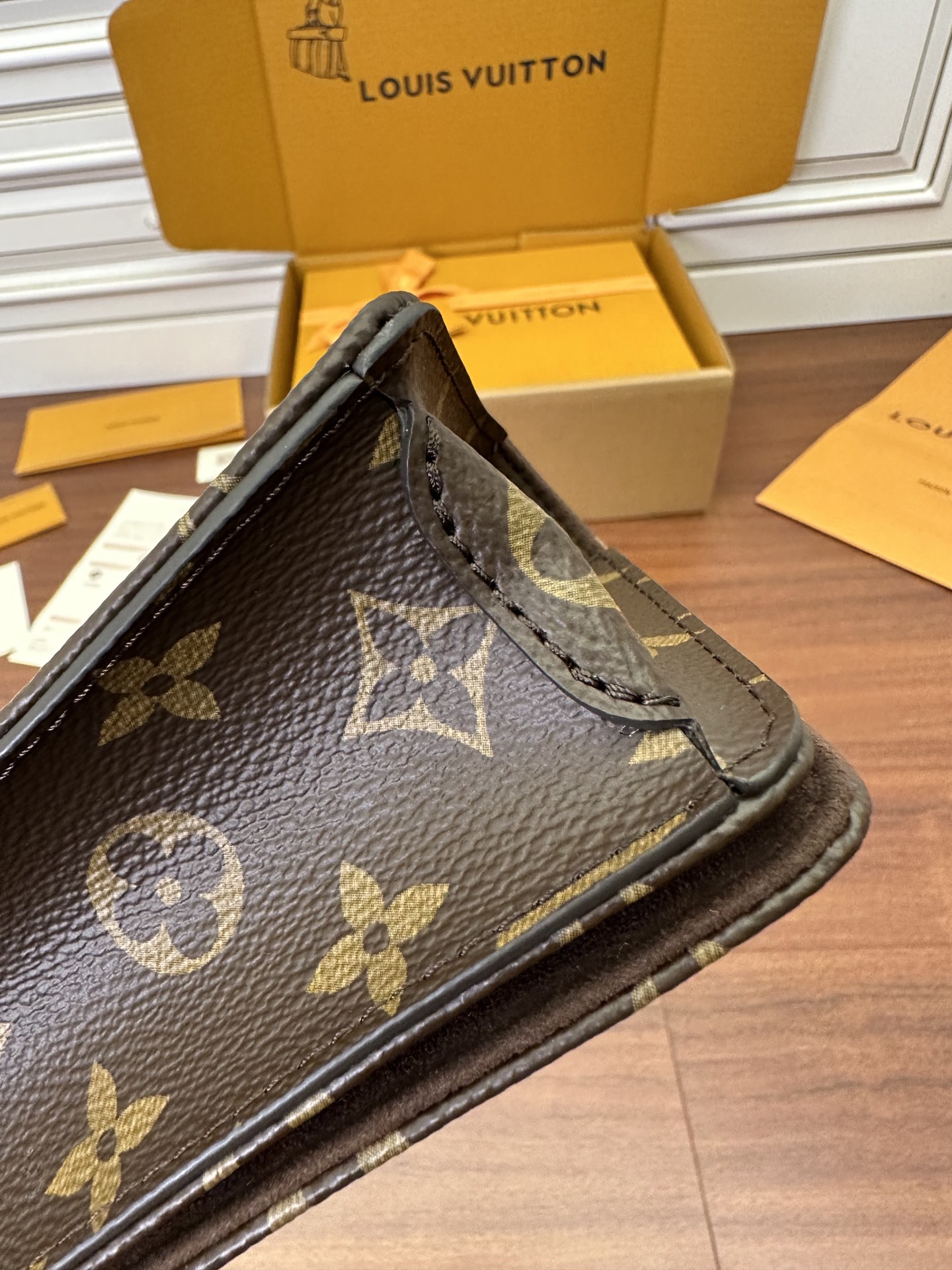 LV M82509 Lily Wallet on Chain | Brown Monogram - 图片 13