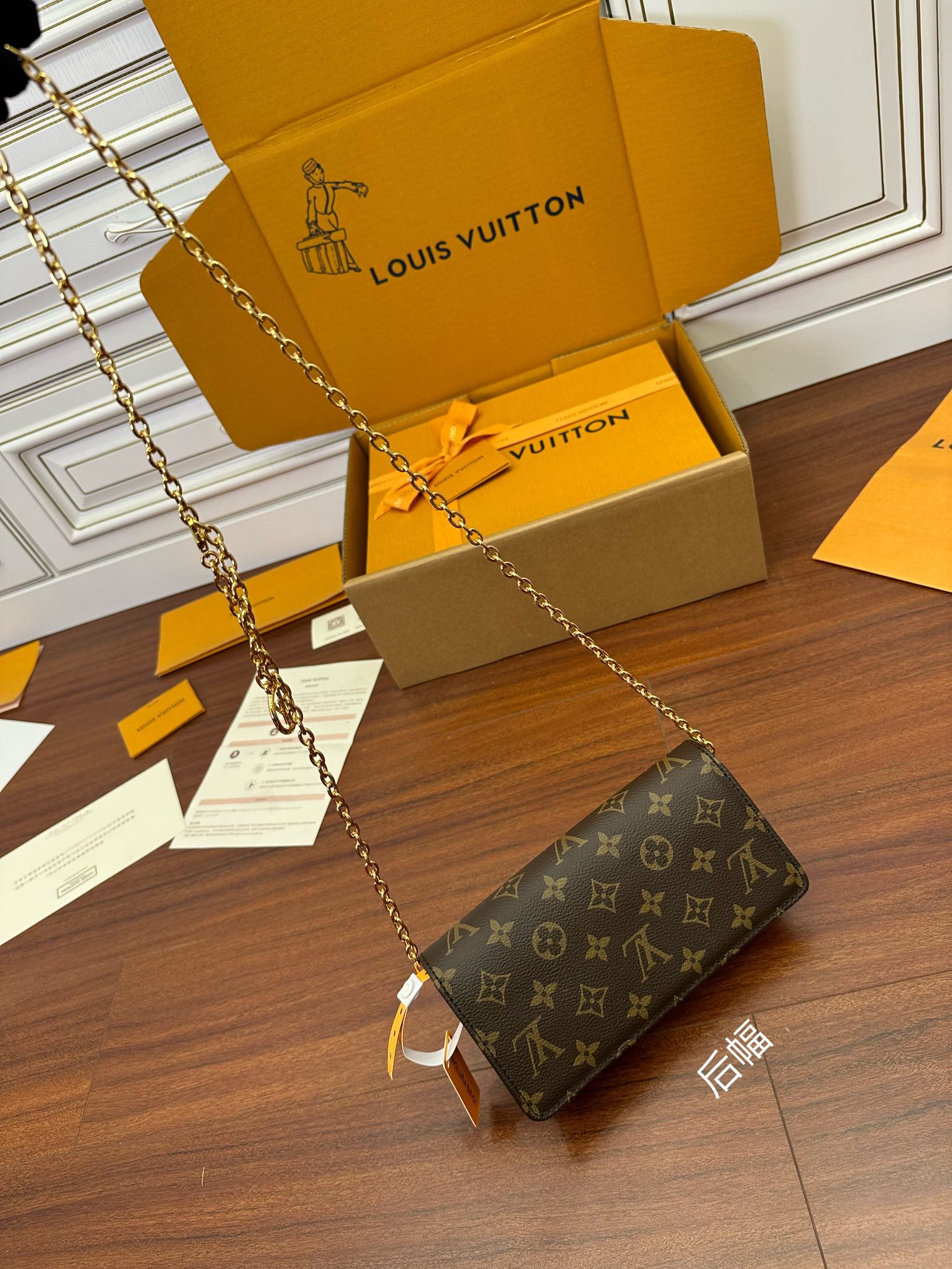 LV M82509 Lily Wallet on Chain | Brown Monogram - 图片 11