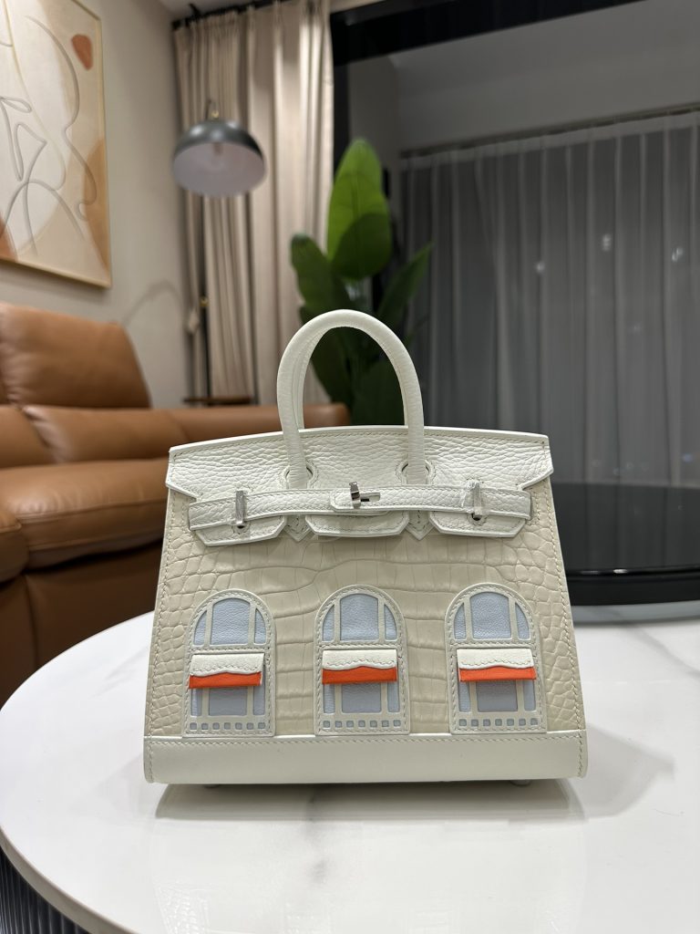 Hermès Birkin 20 House Bag – White