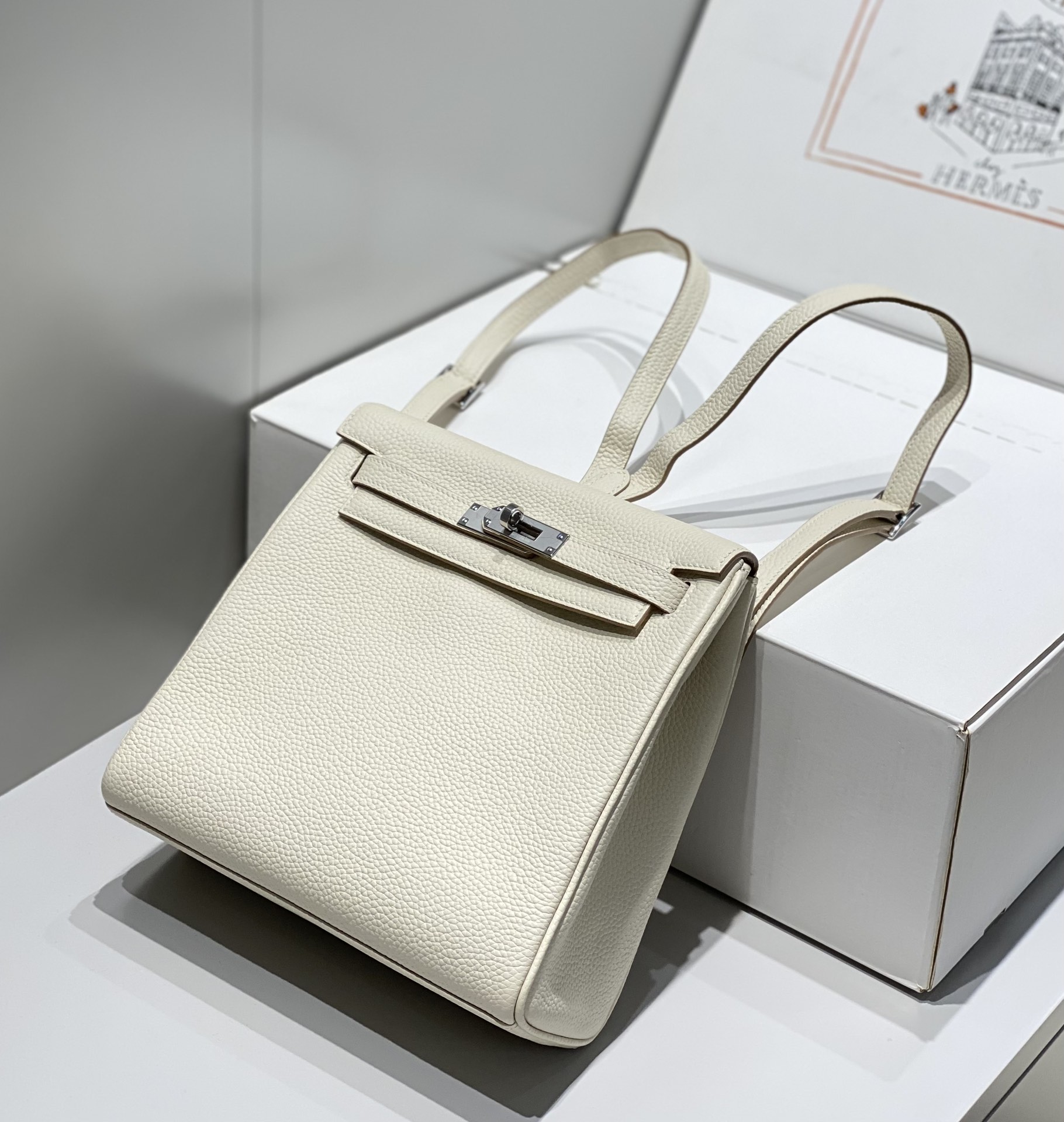 Kelly Ado 22 cm – Togo Leather - 图片 4