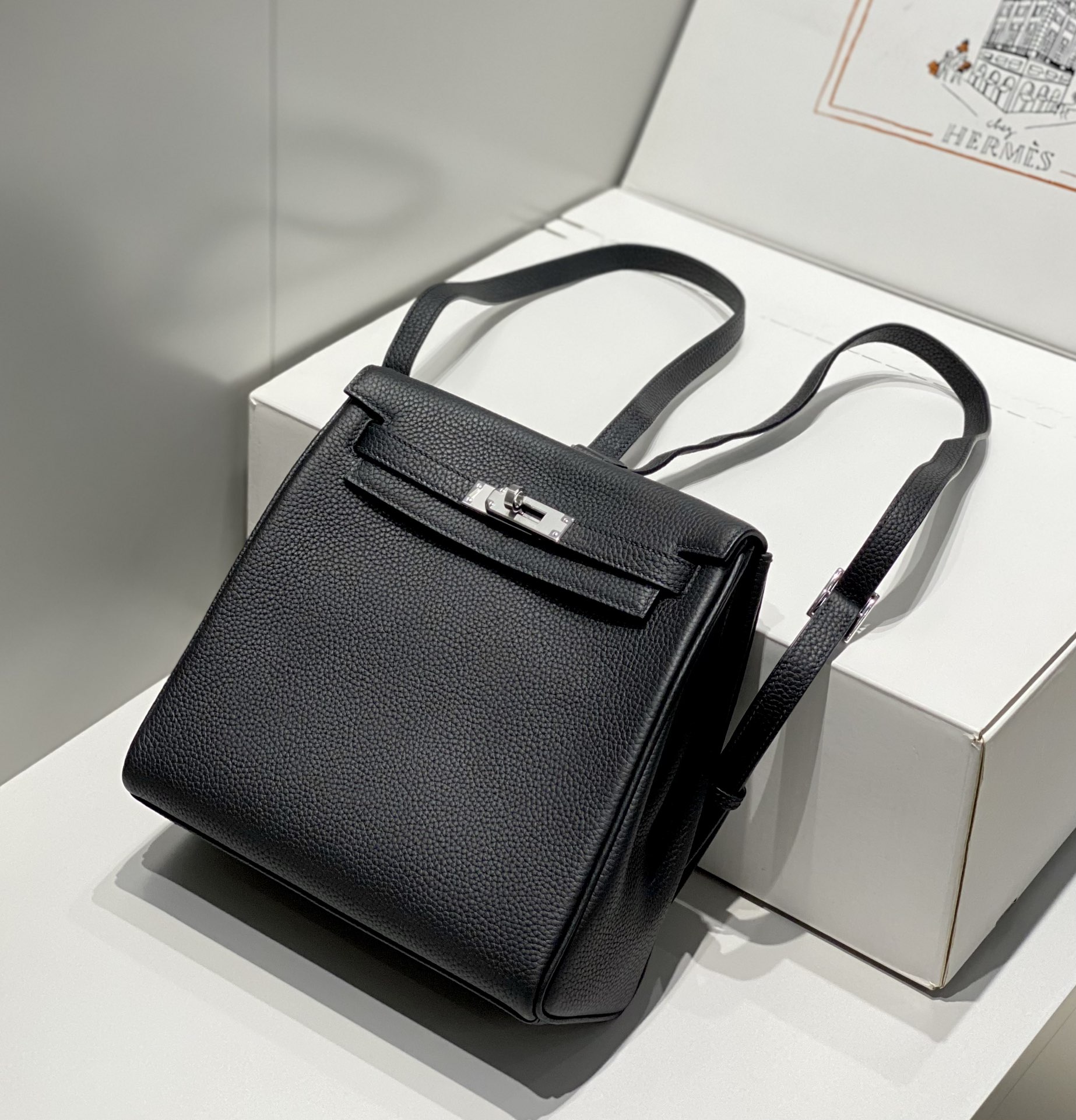 Kelly Ado 22 cm – Togo Leather - 图片 4