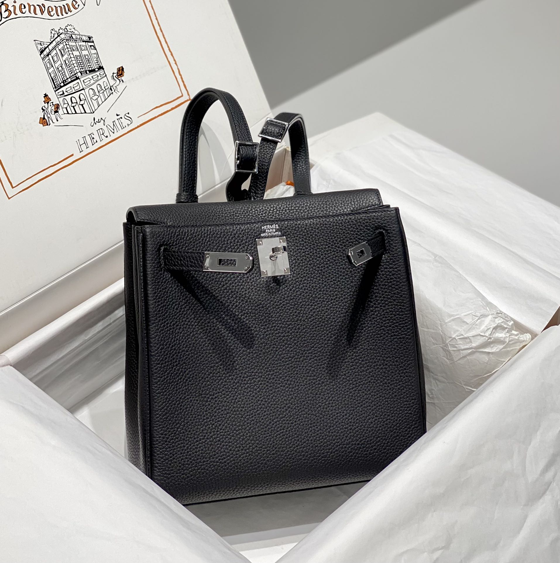 Kelly Ado 22 cm – Togo Leather - 图片 3