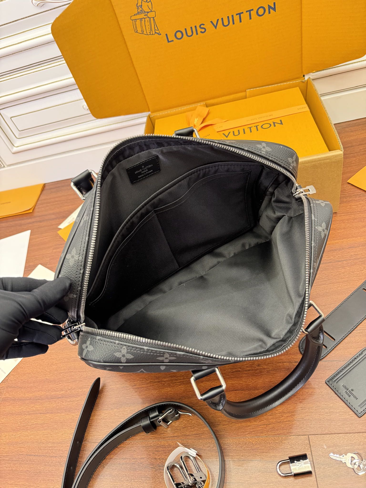LV M46457 Men's Briefcase - 图片 8