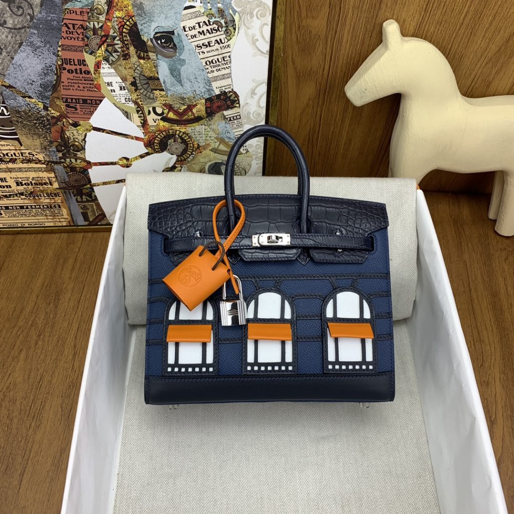 Faubourg Birkin 20 cm House Bag – “Night”