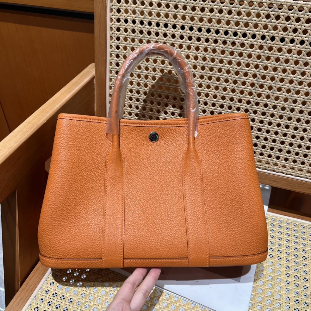 Garden Party 30 – Hermès Orange / Togo Leather
