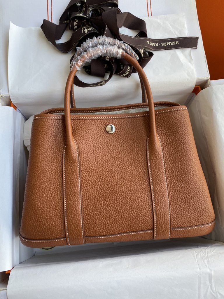 Garden Party 30 – Gold Brown / Imported TC Leather