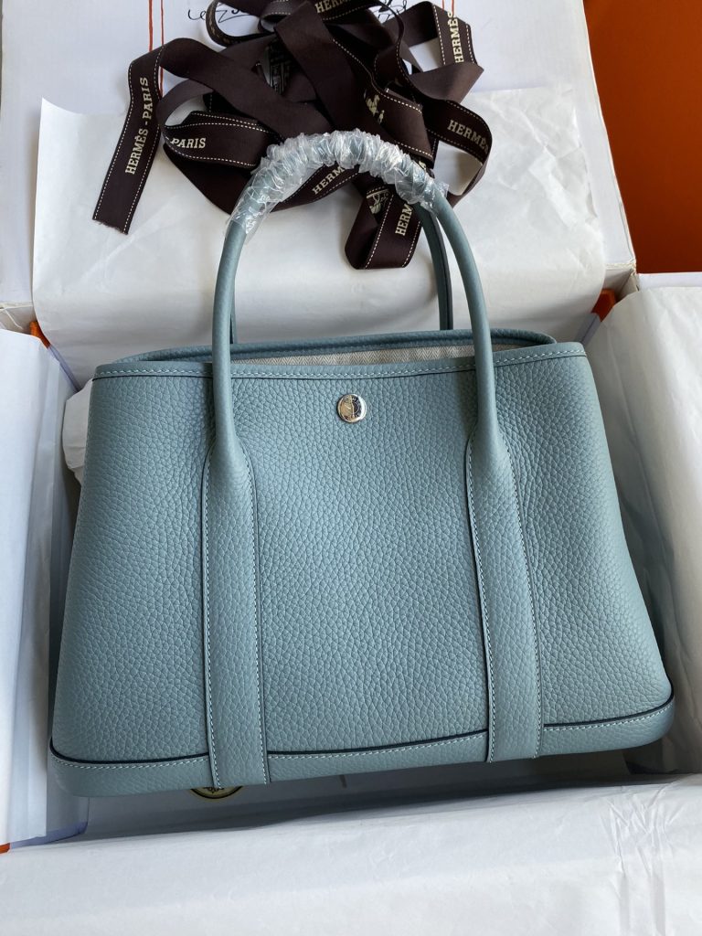 Garden Party 30 – Sky Blue / Imported TC Leather