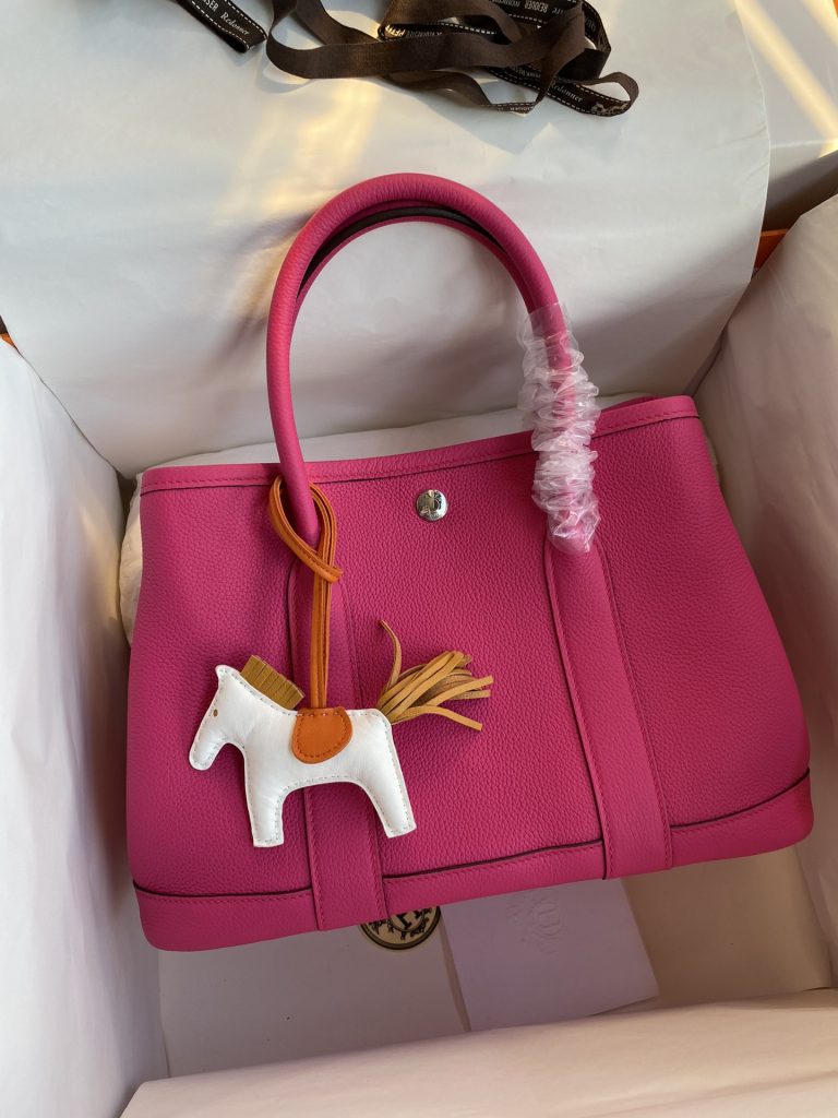 Garden Party 30 – Rose Pink / Imported TC Leather / Silver-Tone Hardware