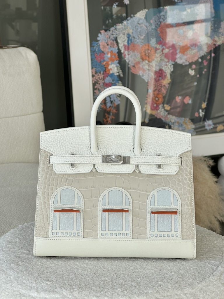 Birkin House Bag – White