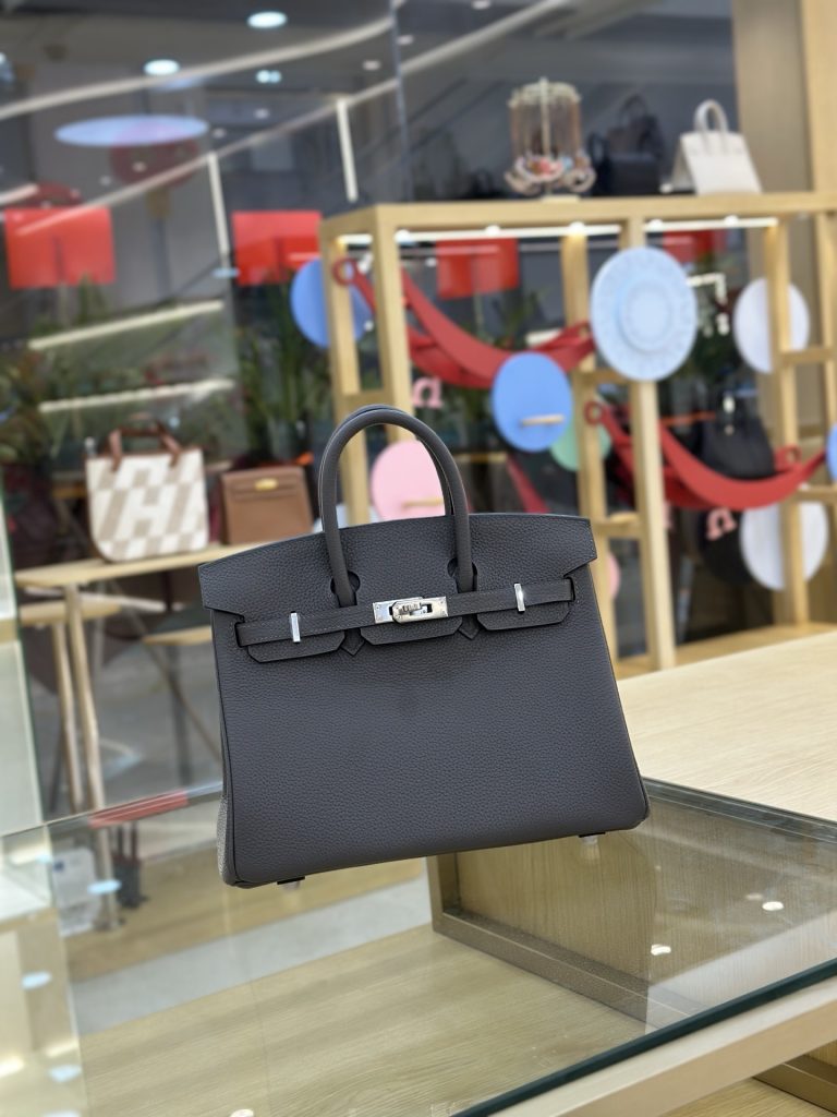 Birkin — 25/30/35 cm — Tin Gray — Togo leather — Silver-tone hardware