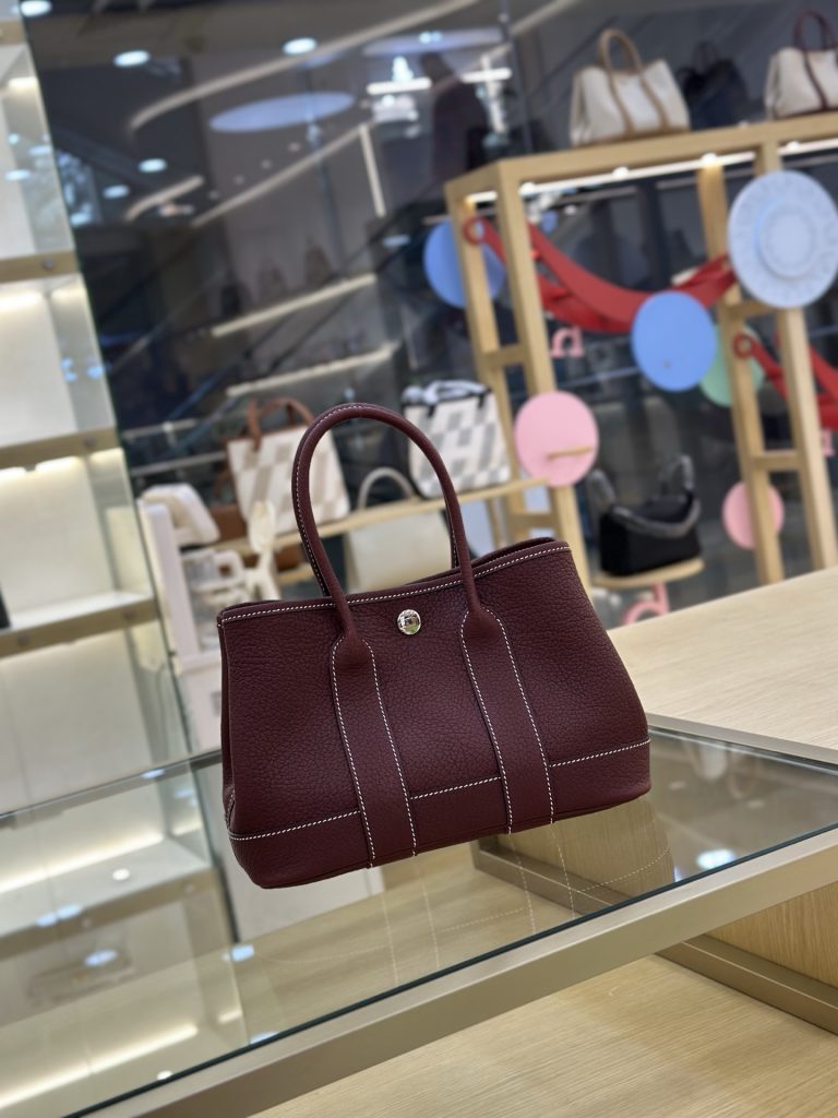 Garden Party Mini 23 cm – Bordeaux Red / Negonda Leather