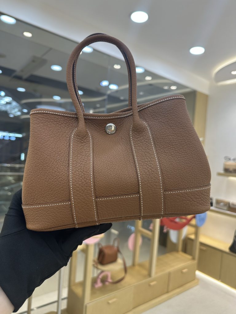 Garden Party Mini 23 cm – Gold Brown / Negonda Leather