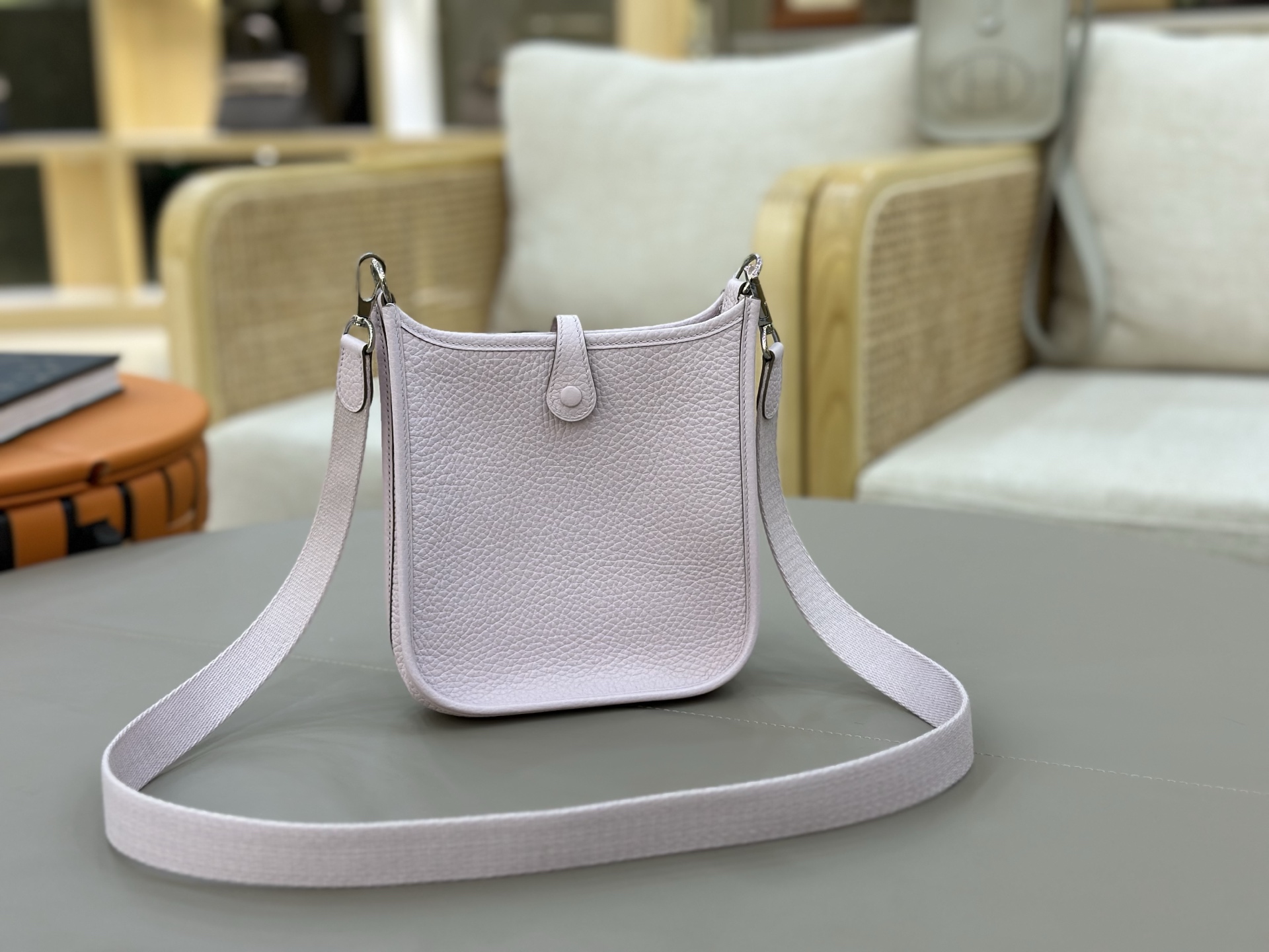 Evelyne — 17/29 cm — Dreamy Lilac — TC leather — Gold-tone or silver-tone hardware - 图片 8