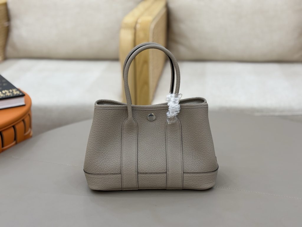Garden Party Mini 23 cm – Asphalt Grey / Negonda Leather