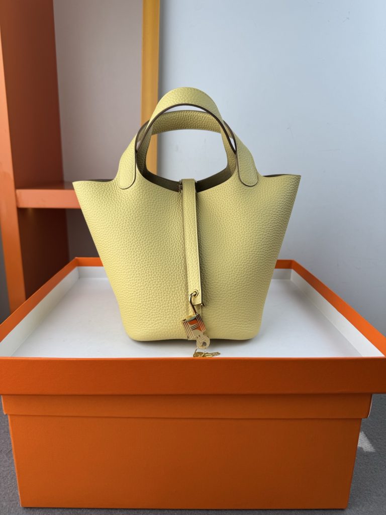 Picotin 18/24 – Chick Yellow TC Leather