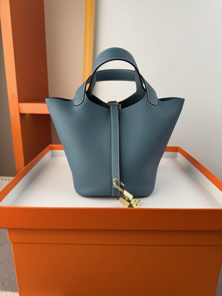 Picotin 18/24 – Denim Blue TC Leather