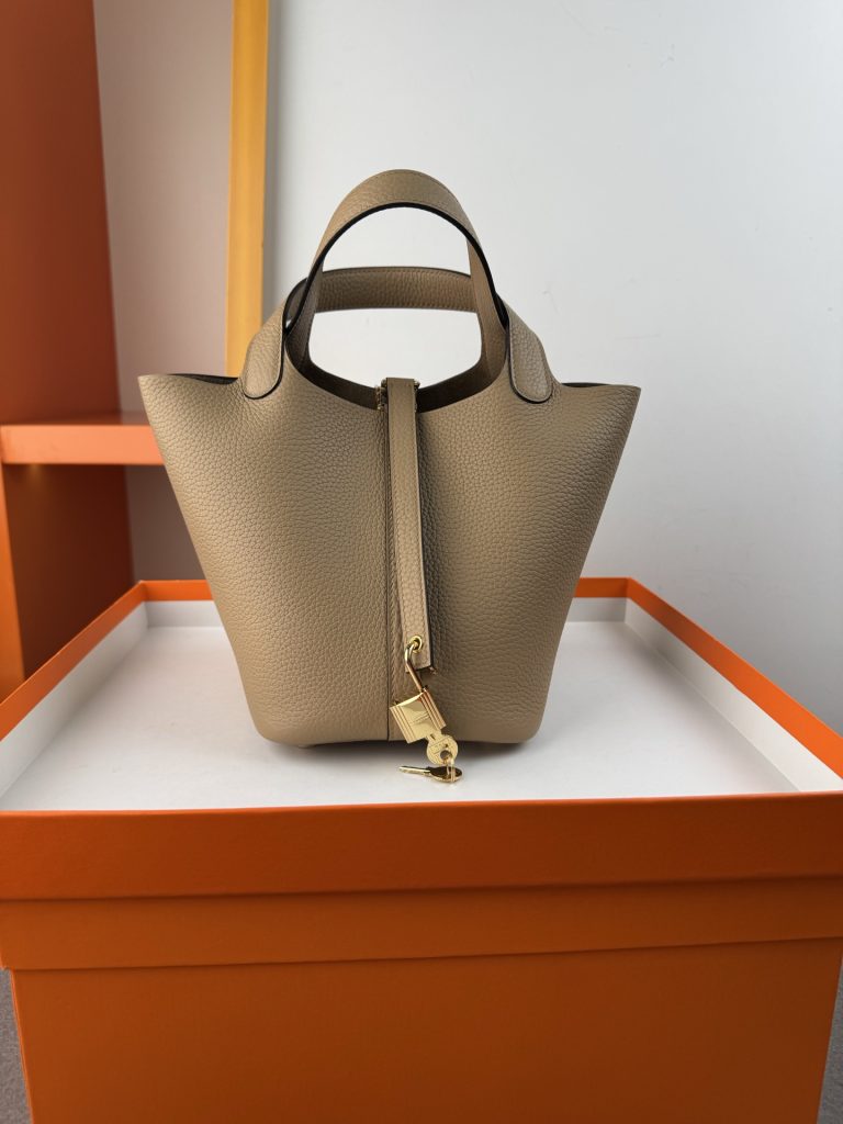 Picotin 18/24 – Trench Grey TC Leather