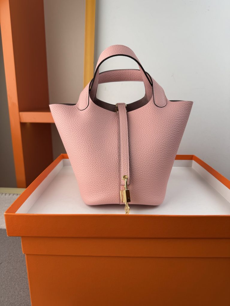 Picotin 18/24 – 3Q Pink TC Leather
