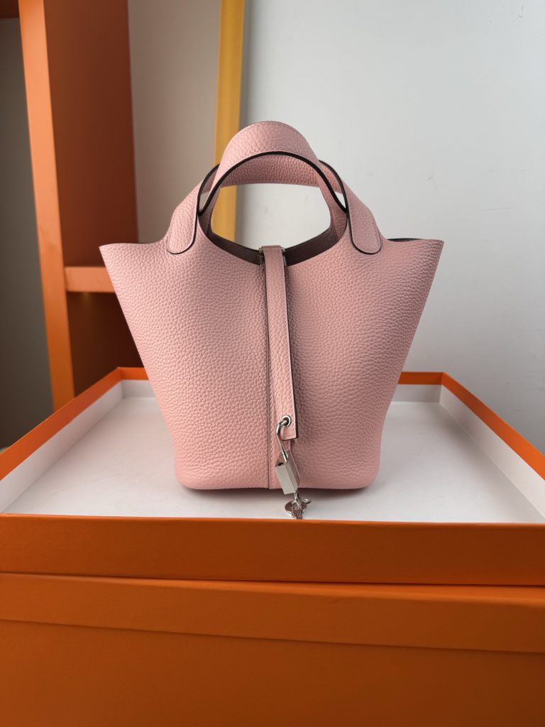Picotin 18/24 – 3Q Pink TC Leather