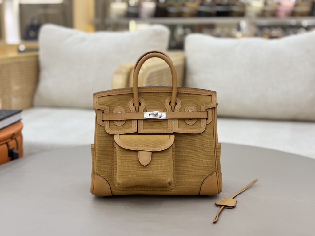 Cargo Birkin 25 cm – Sesame