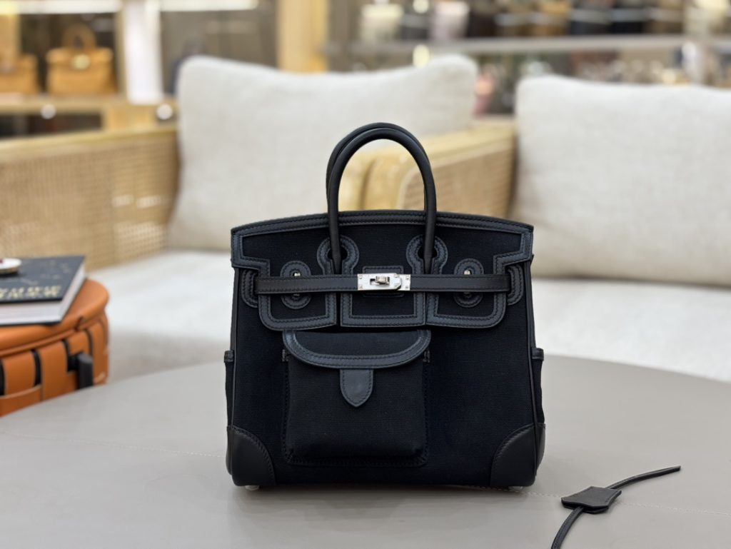 Cargo Birkin 25 cm – Black