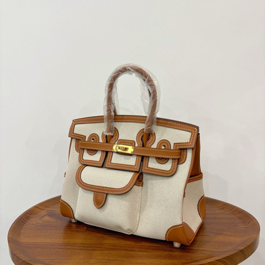Birkin Cargo 25 cm – Gold Brown / gold-tone hardware