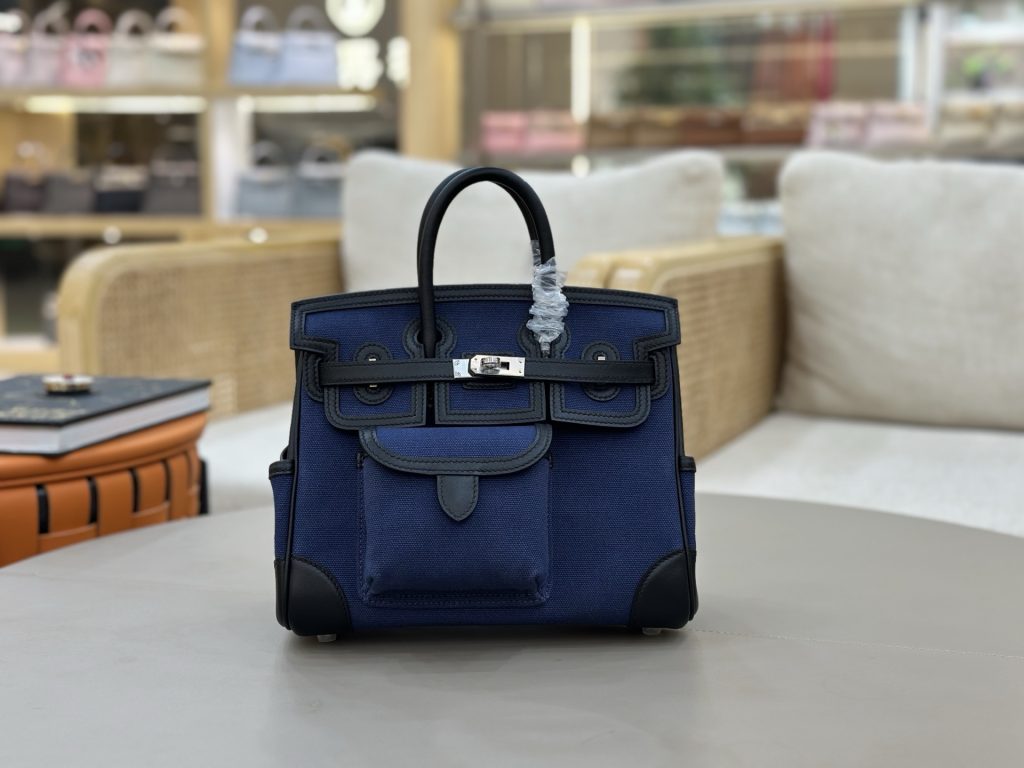 Cargo Birkin 25 cm – Navy