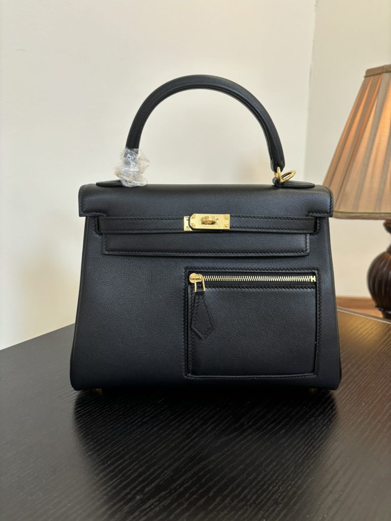 Kelly Colormatic – Black Swift Leather / 25–28 cm