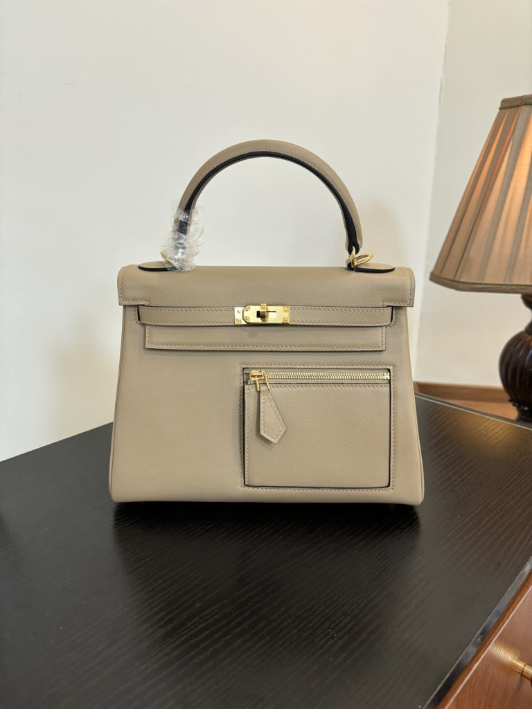 Kelly Colormatic – Trench Grey Swift Leather / 25–28 cm
