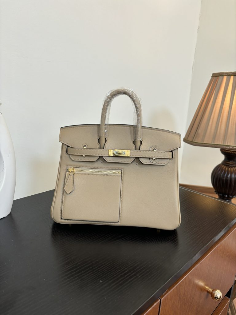 Birkin Colormatic – Trench Grey Swift Leather
