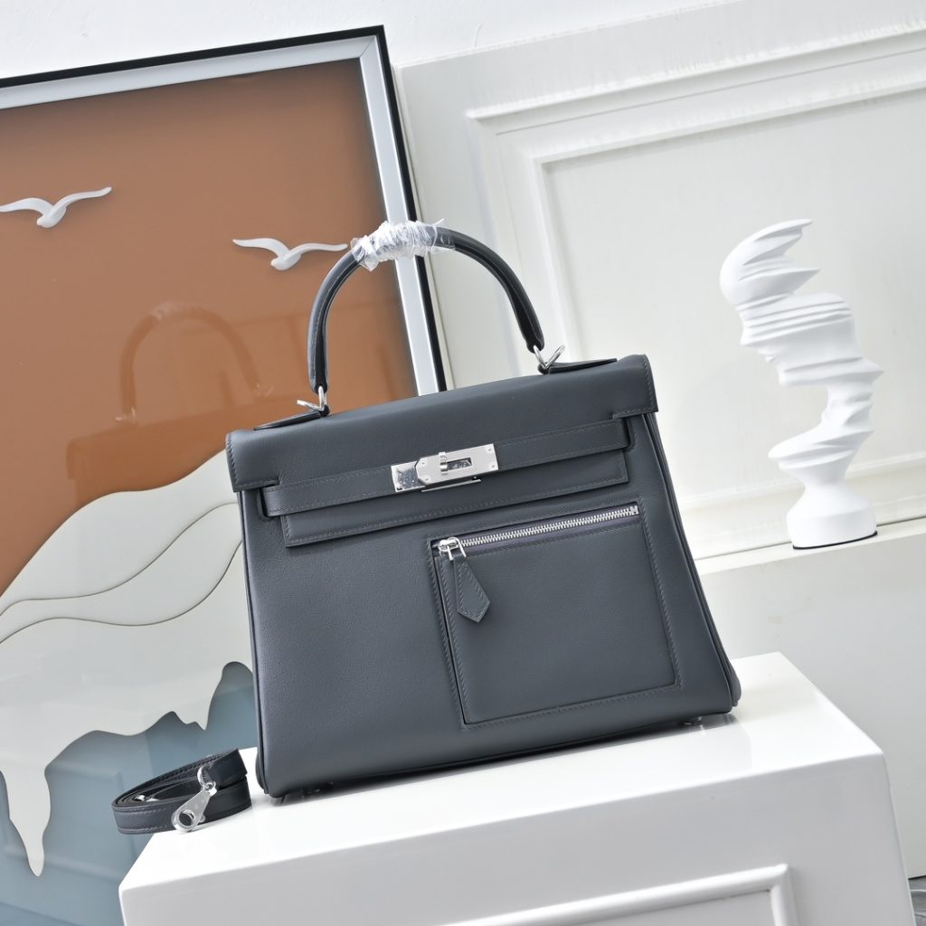 Hermès Kelly Colormatic – Six-Color Style / 25–28 cm
