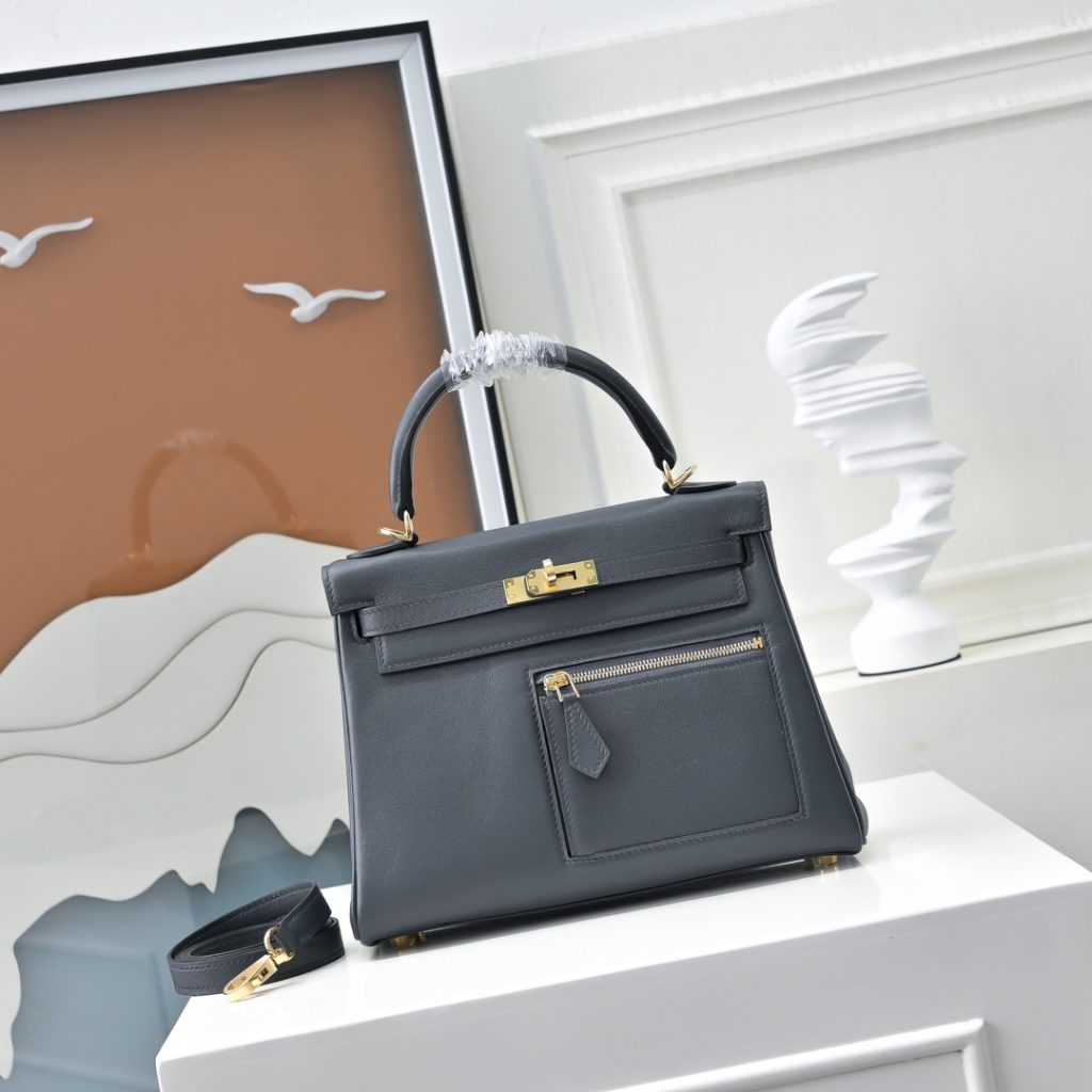 Hermès Kelly Colormatic – Six-Color Style / 25–28 cm