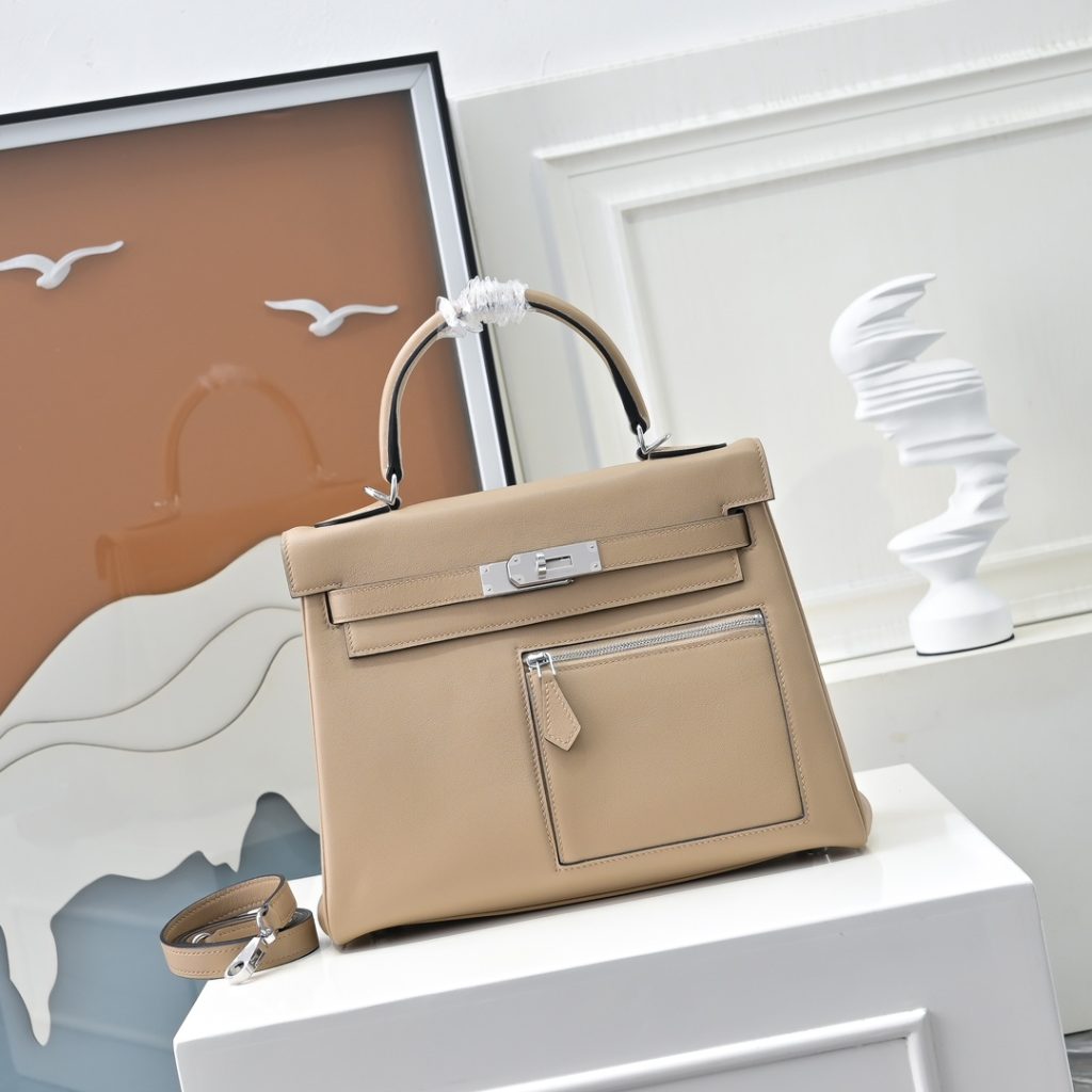 Hermès Kelly Colormatic – Six-Color Style / 25–28 cm